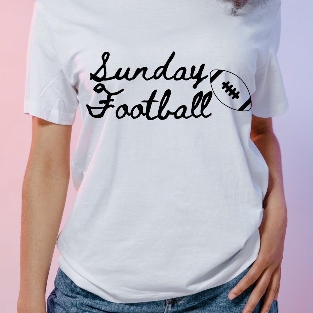Sunday Funday Football Season 2022 Womens White Shirt